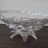 Glass fruit bowl