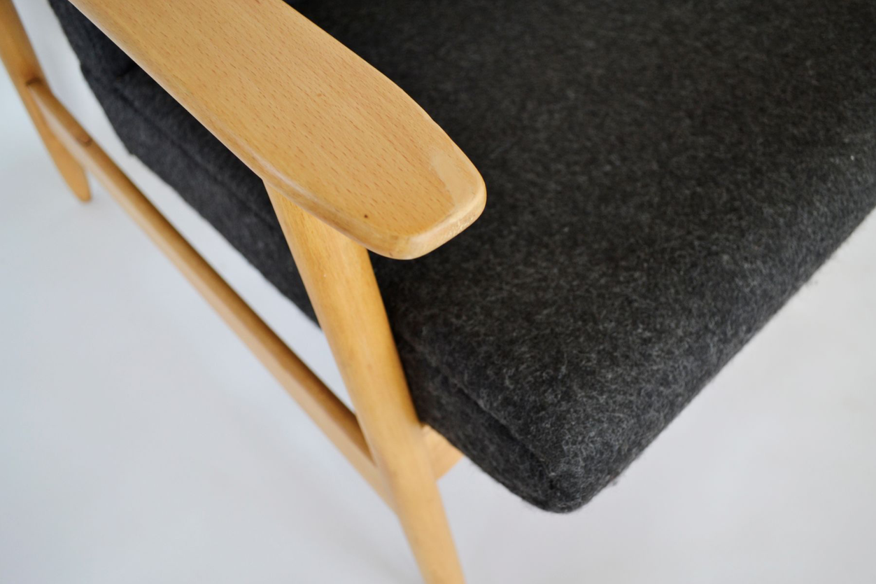 Pair of armchairs Ąžuolas by Valerija EMA Cukermanienė for Vilniaus Baldų Kombinatas, 1968