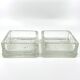 2 Pocket emptiers/ashtrays/paperweights • Lumax • Saint-Gobain • 1950