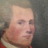 Oil portrait XVIIIth