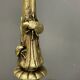 Pair of Art Nouveau Candlesticks (1900)in bronze