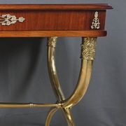 Console en placage d’acajou, style Empire – 1re partie XXe