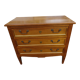 Commode de style directoire bois et laiton