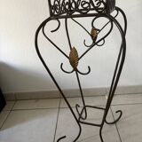Wrought iron saddle