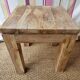Small wooden table