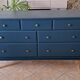 Large chest of drawers blue ganne