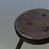 Tripod brutalist chair
