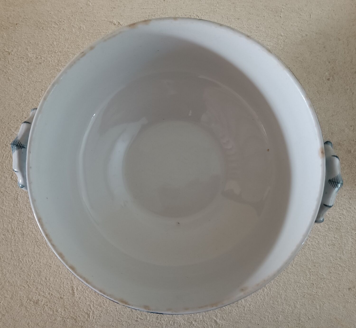 Iron earth tureen Longwy