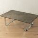1970s brutalist coffee table by Peter Draenert