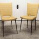 Pair of chairs Colette Gueden 1950