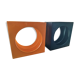 Paire de rangement de disque vinyle, 70s