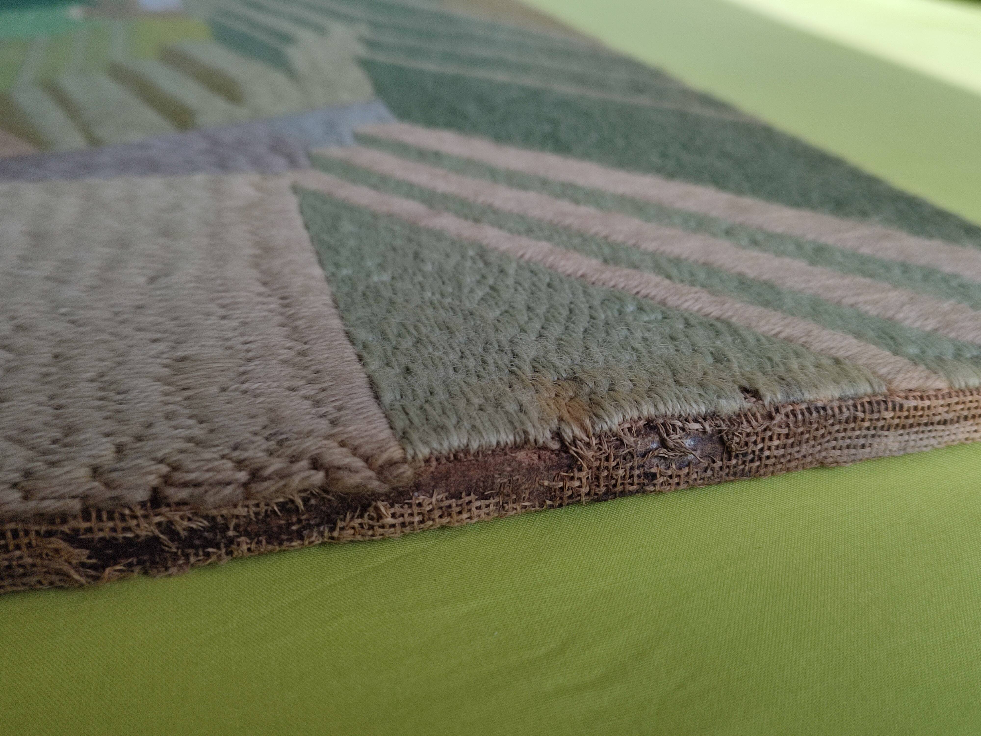 Large format handmade wall tapestry vintage