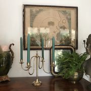 Chandelier en laiton scandinave