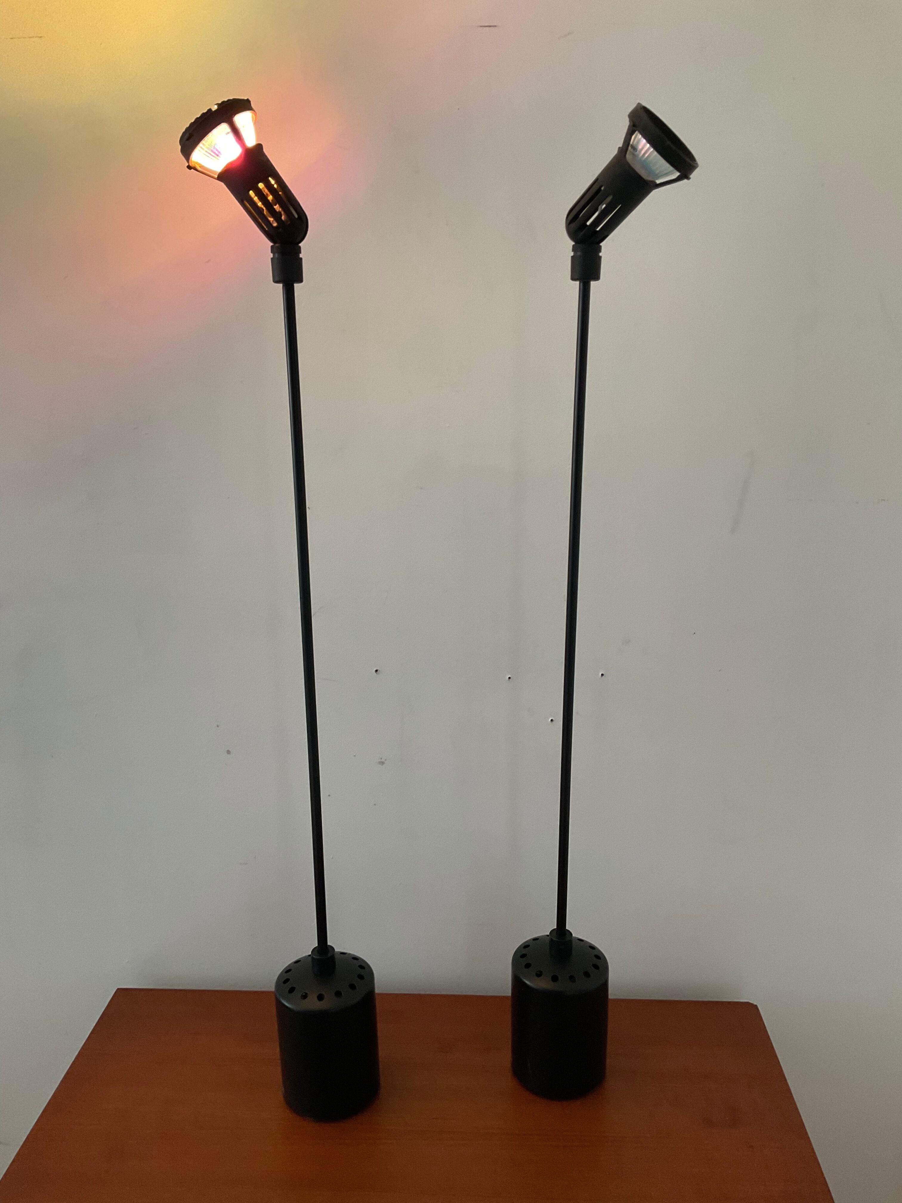 Paire de lampes vintage des années 70-80