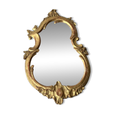 Miroir ancien en bois doré – Style Louis XV