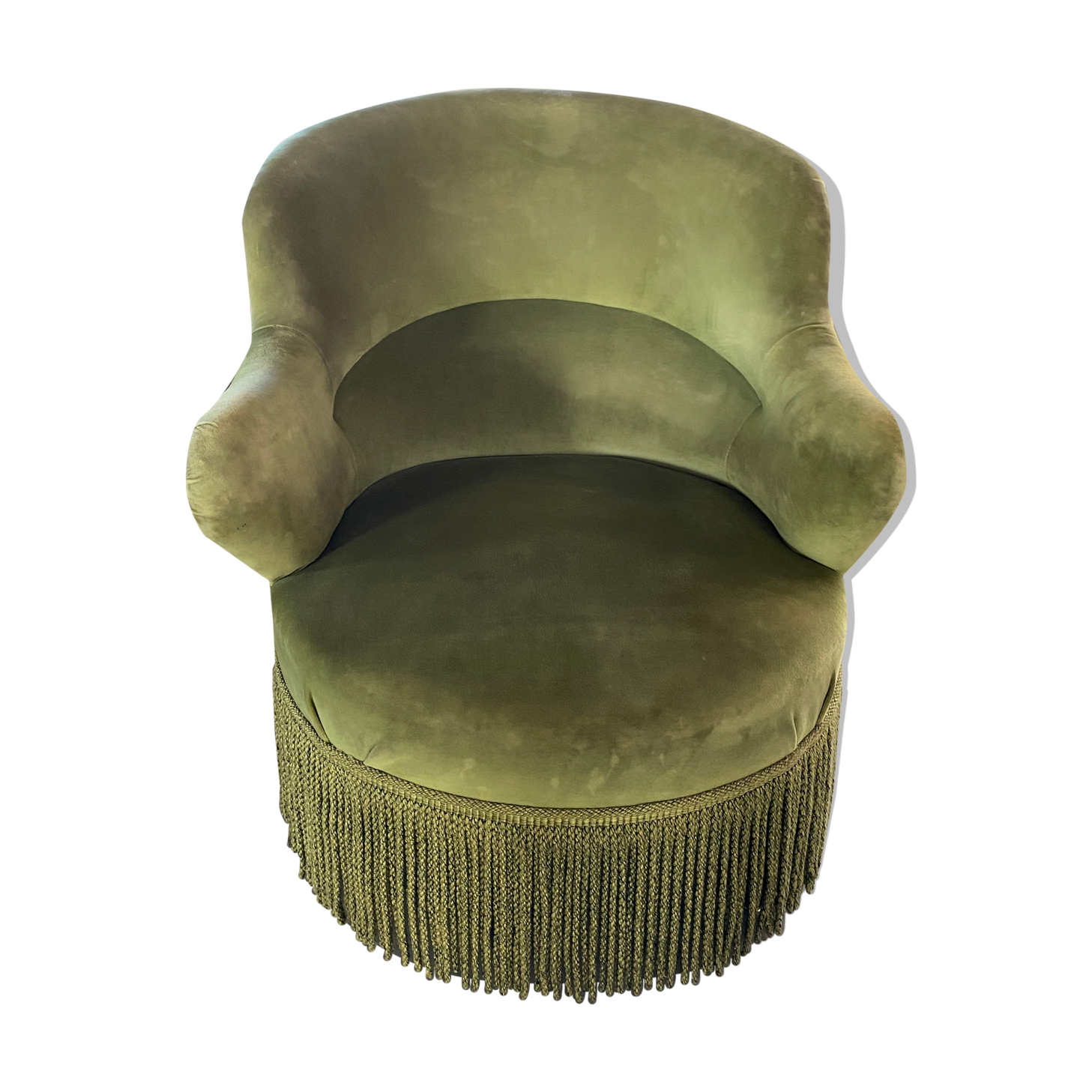 Almond green toad chair