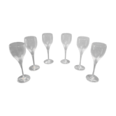 Series of 6 glasses Veuve Cliquot
