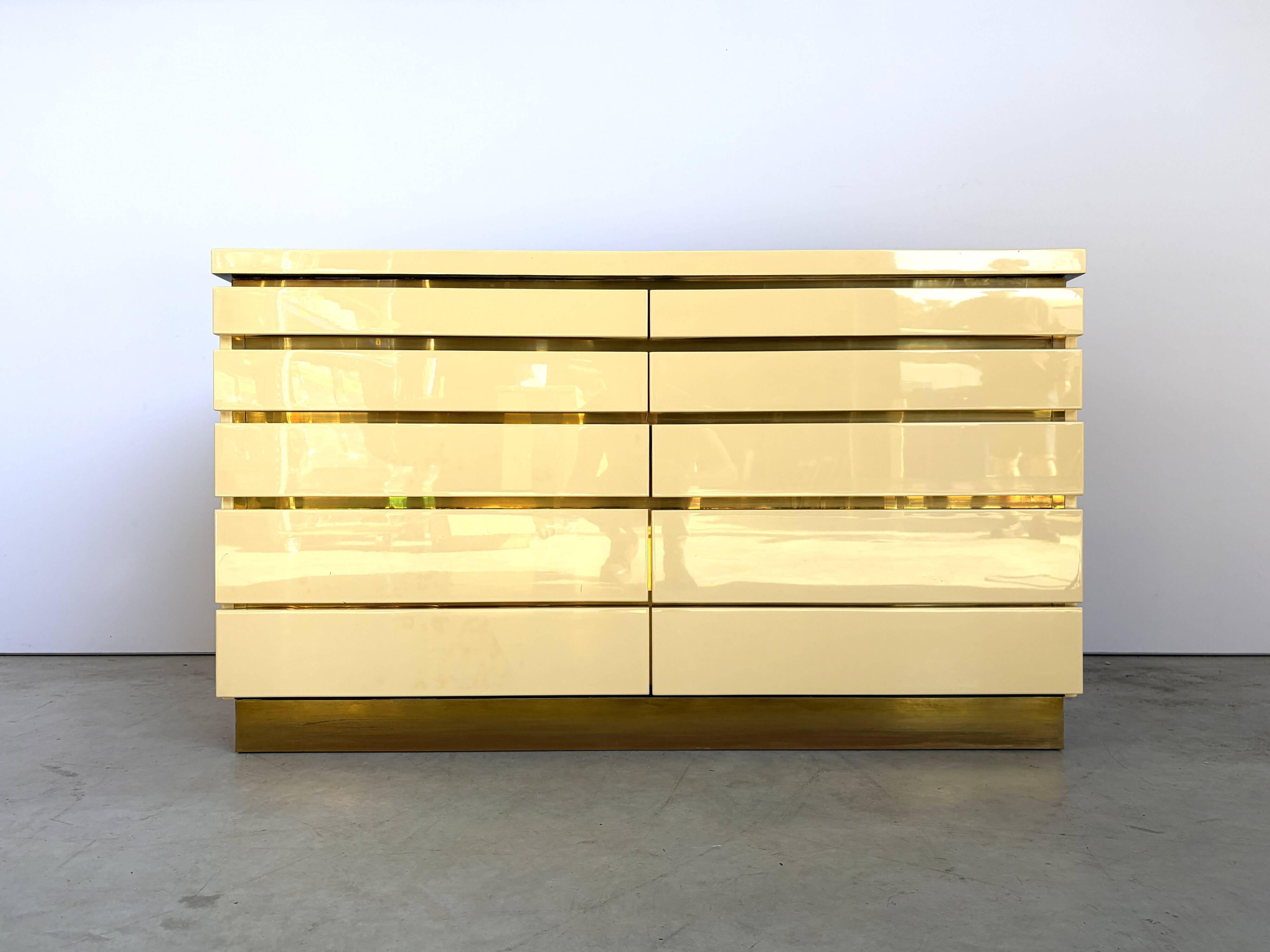 Commode Jean Claude Mahey, années 1970
