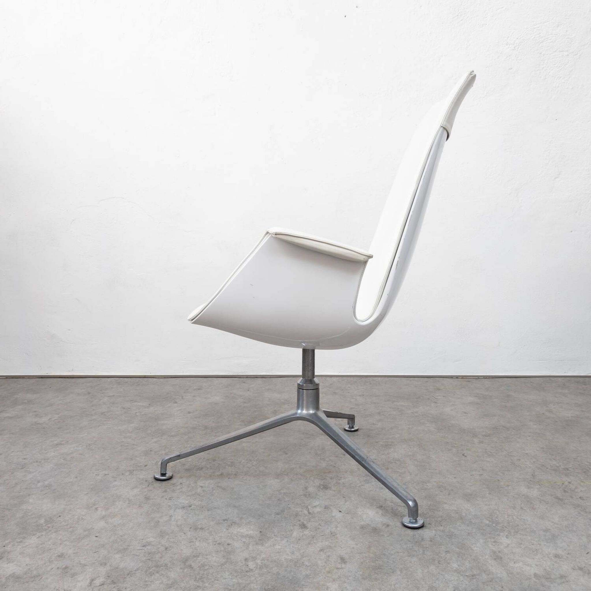 Chaise Tulipe vintage par Preben Fabricius & Jørgen Kastholm