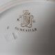 Old Lunéville flat plate with Keller and Guerin KG crest