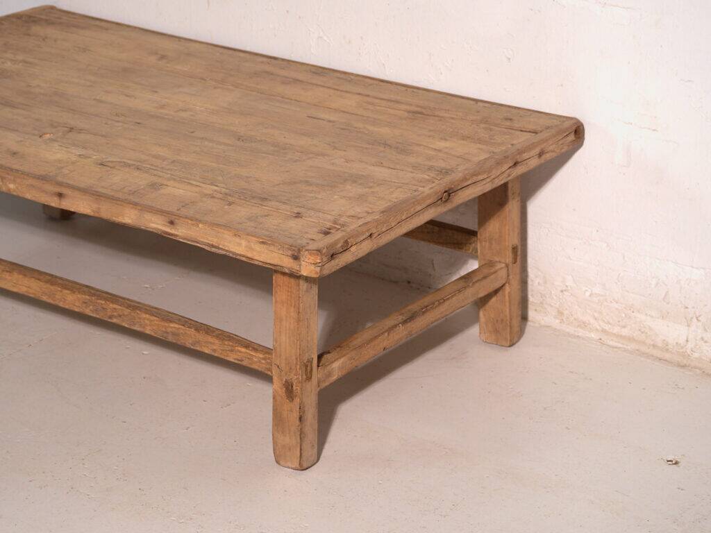 Antique pine coffee table – China, circa 1890