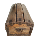 Old wooden trunk