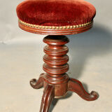 Piano stool on foot tripod XlXth