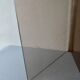 Review door in smoked Plexiglas, 70s, H 42 cm