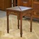 Art Deco game table in walnut from the 1930s.