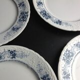Set of 8 flat plates