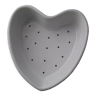 Apilco heart shaped faisselle mould