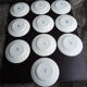 10 vintage St Amand dinner plates