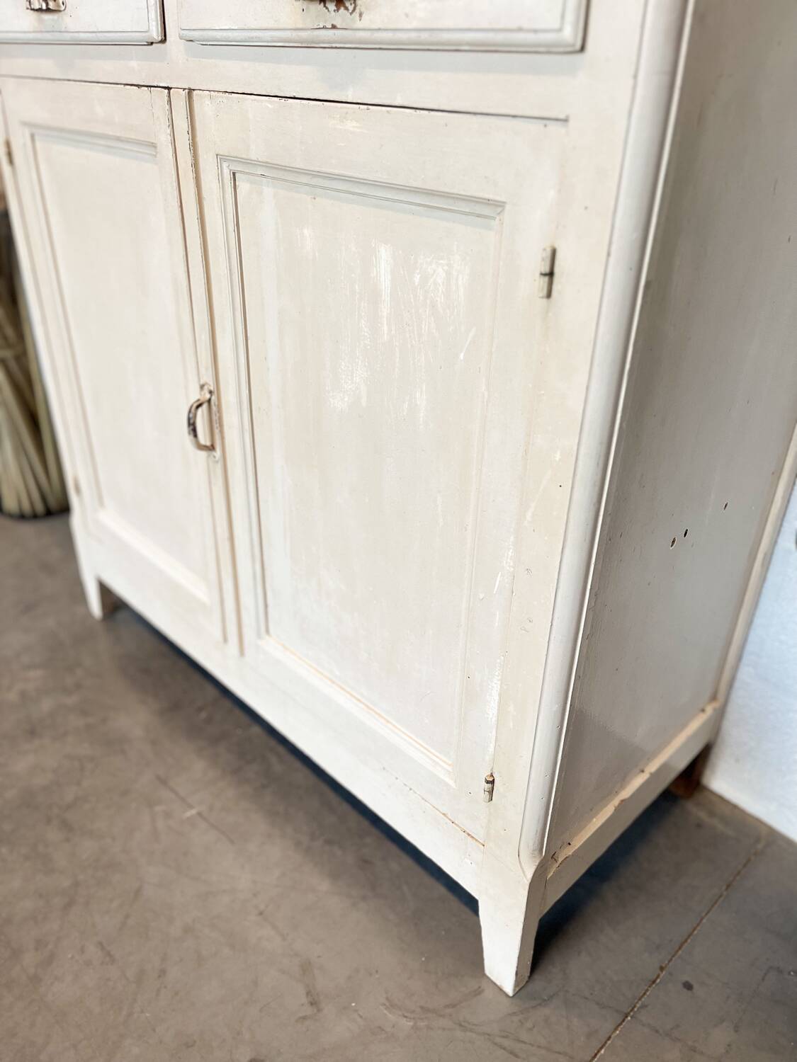 Old Parisian buffet with original patina