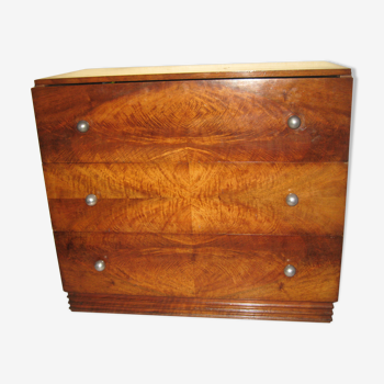 Art Deco Walnut Dresser