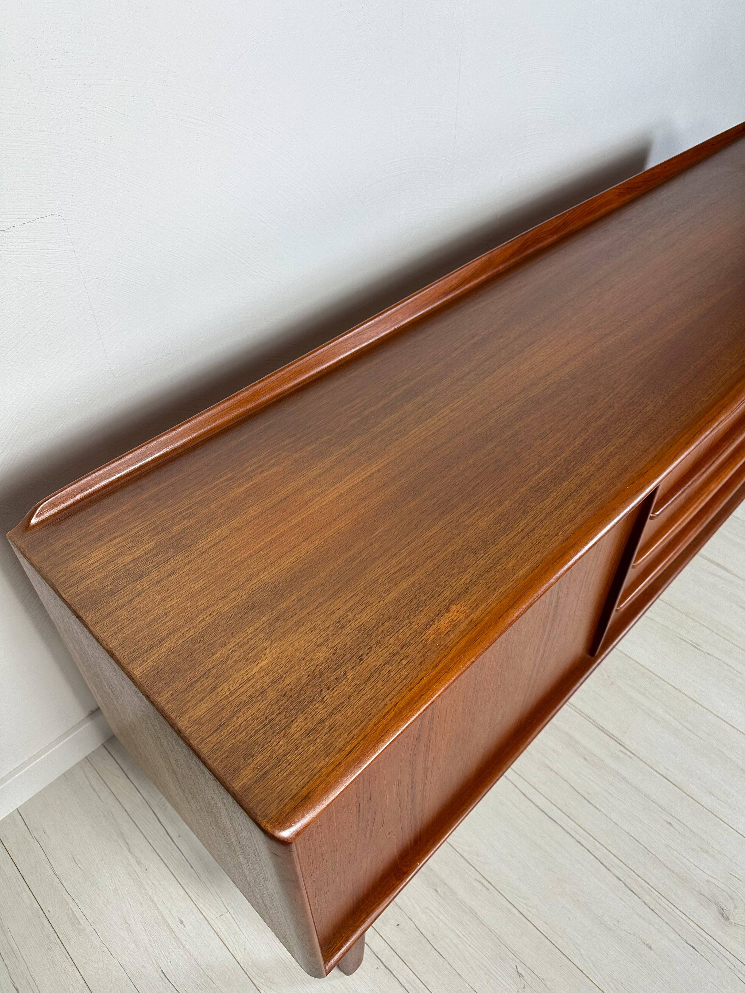1960s vintage Danish teak sideboard by Svend Åge Madsen for K. Knudsen & Søn
