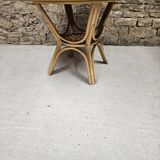 Vintage bamboo table 1980"