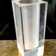 Plexiglas vase, 1970s