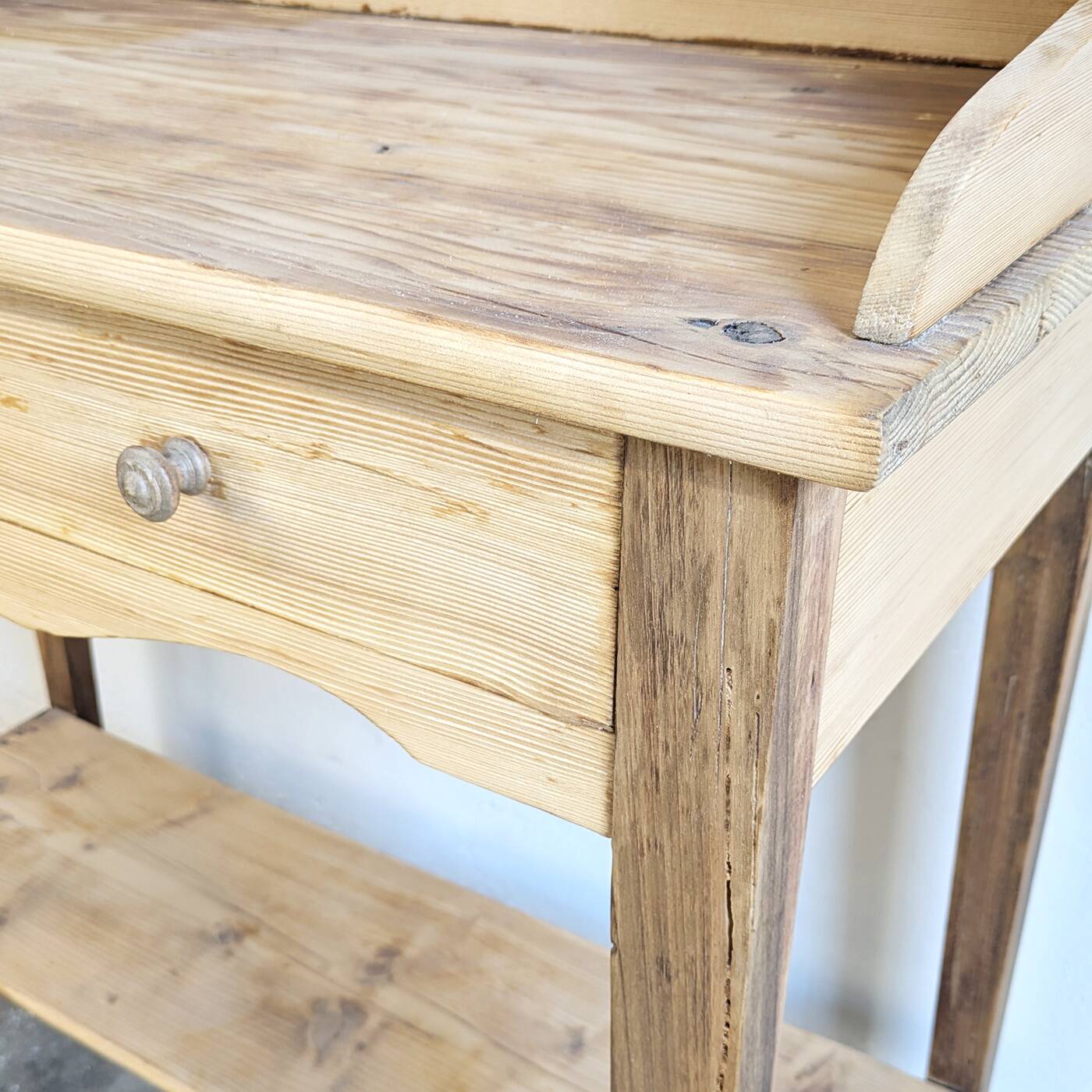 Antique wooden dressing table