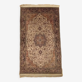 Handmade Indo Tabriz rug 210x127cm