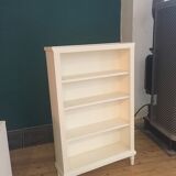 Bibliothèque étagère ancienne couleur blanc mat
