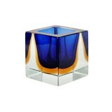 Sommerso Murano Glass Catch-All by Flavio Poli for Seguso, Italy, 1960s