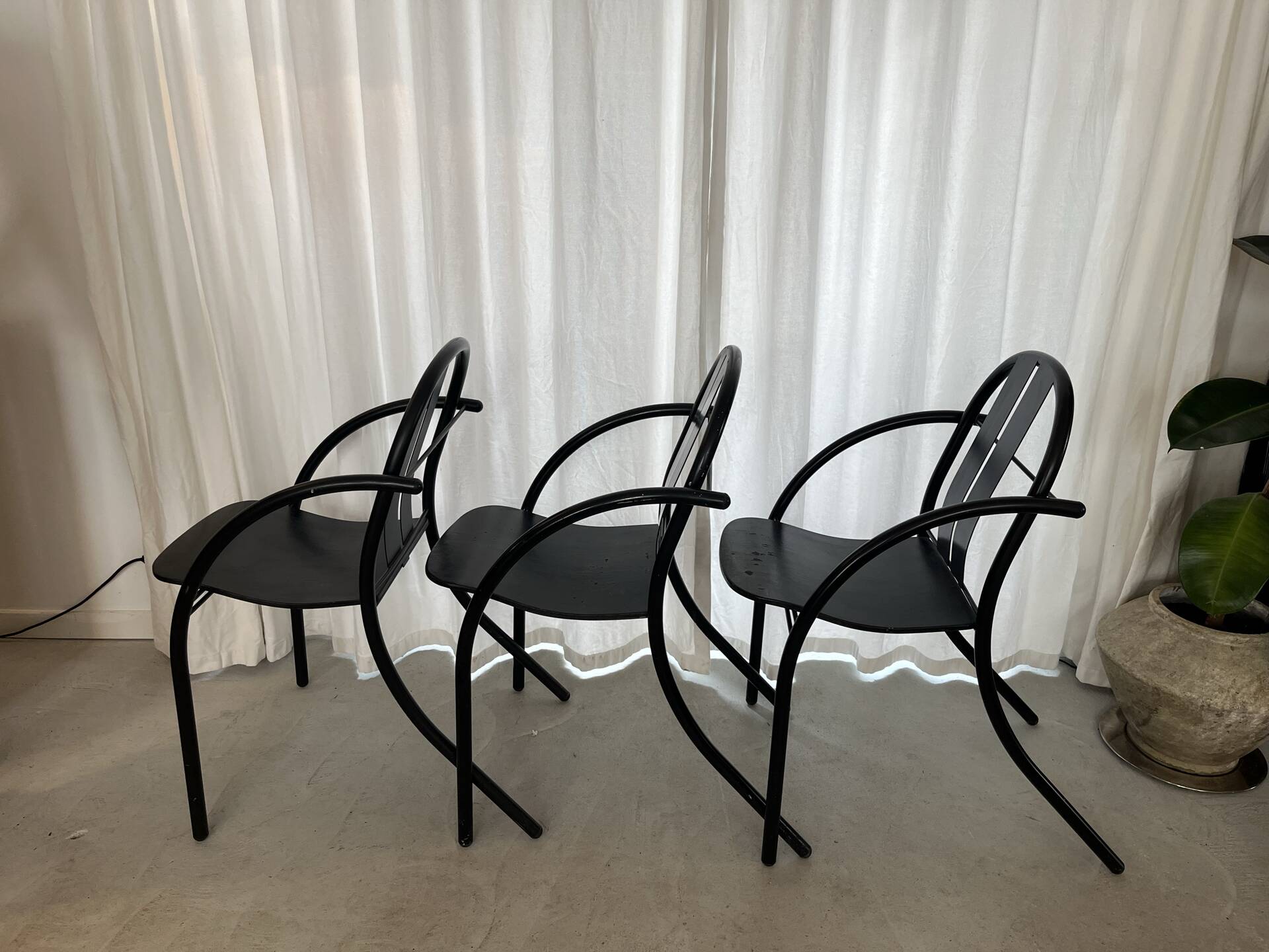 Maga chairs by Takao Hirai