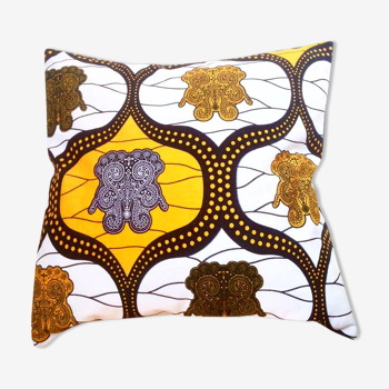 Housse de coussin gold wax