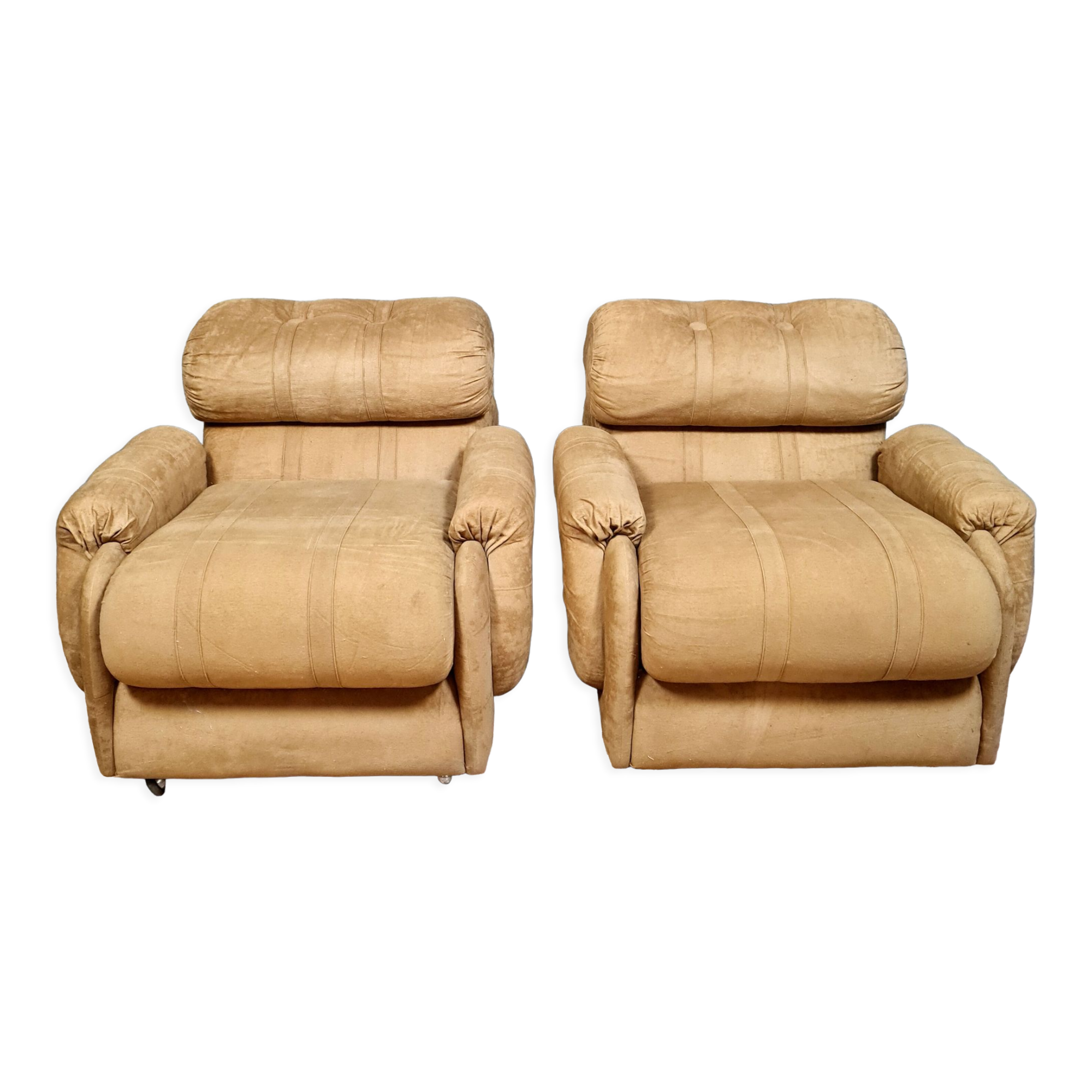 Design armchairs circa 1970