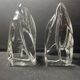 Pair of Daum France bookends