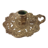 Hand boougeoir, cellar rat, openwork bronze