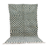 Handmade wool Berber rug 250 x 144 cm