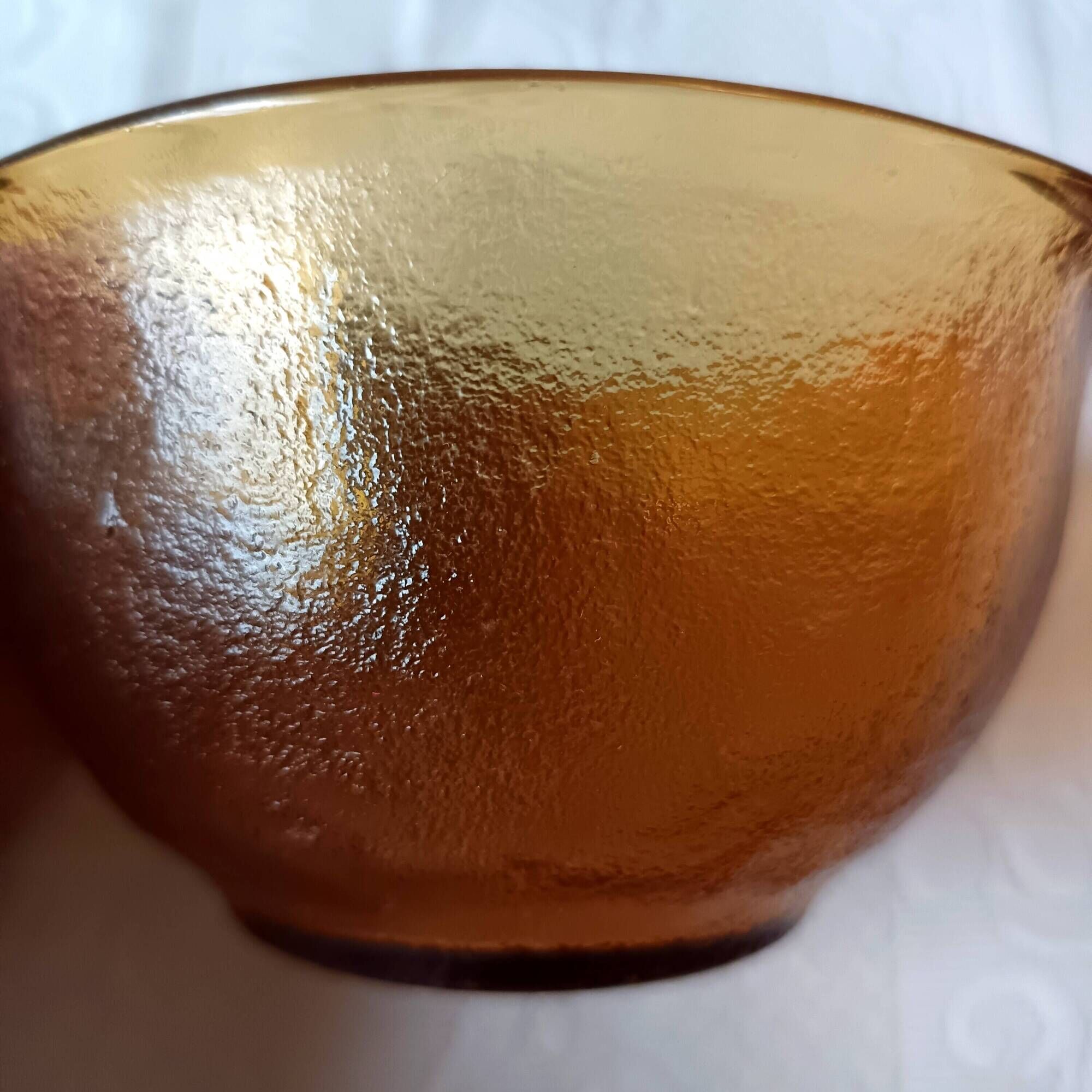 4 ear bowls Arcoroc Sierra, Vintage 70's bowls, France
