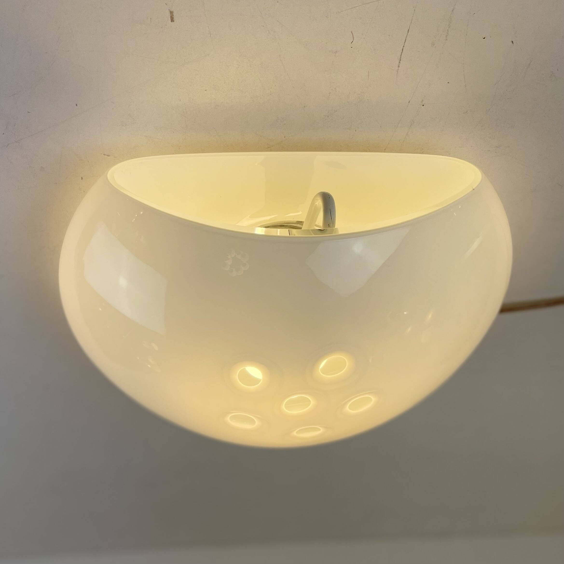 Murano Wall Lamps In The Style Of Carlo Nason For Mazzega, Italy, 1980s