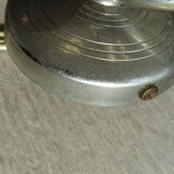 Pair of wall glass ball lamps